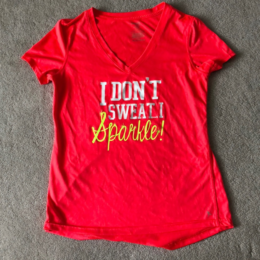 Cute Female athletic shirt